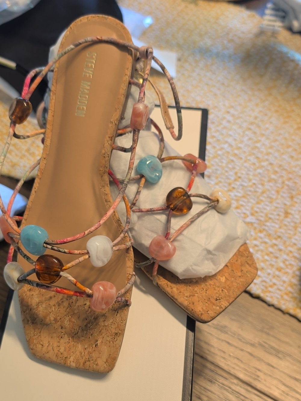 Brand New Steve Manden Tides (Multi) Sandals (Brand New In The Box)